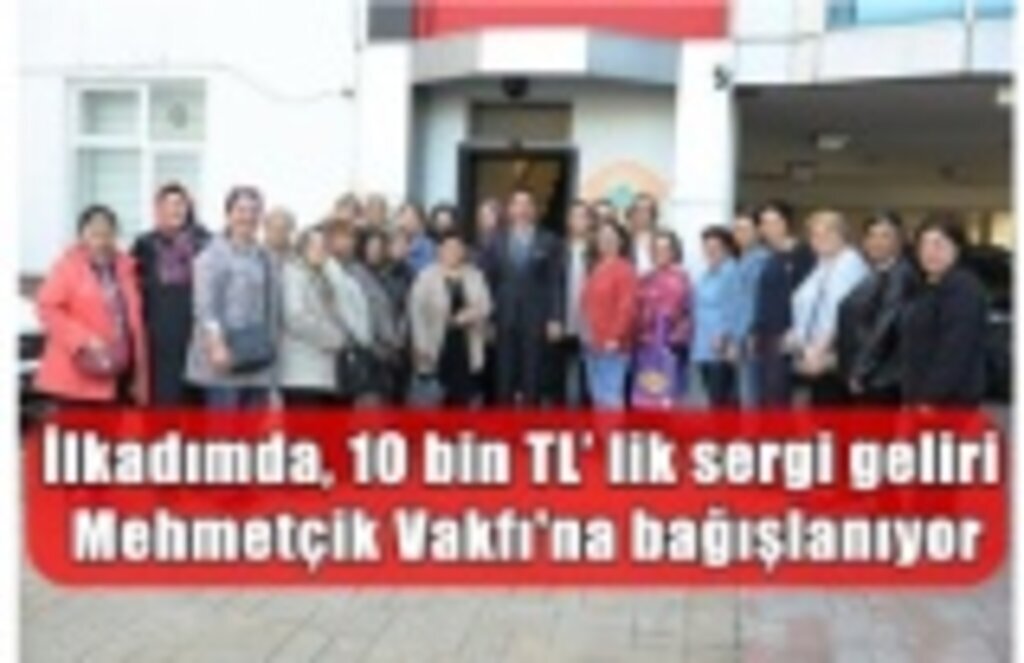 Kursiyerlerin sergisinden Mehmetçiğe anlamlı destek