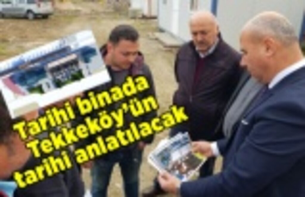 Tekkeköy’deki Tarihi Gar Binaları Restore Ediliyor