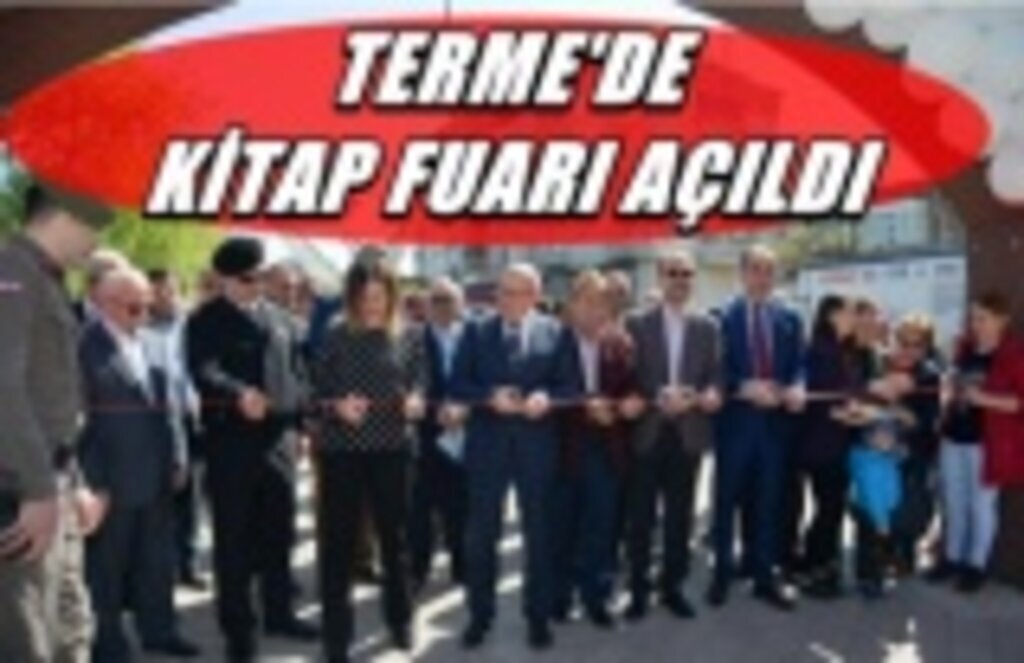 Terme'de Kitap Fuarı İlgi Görüyor
