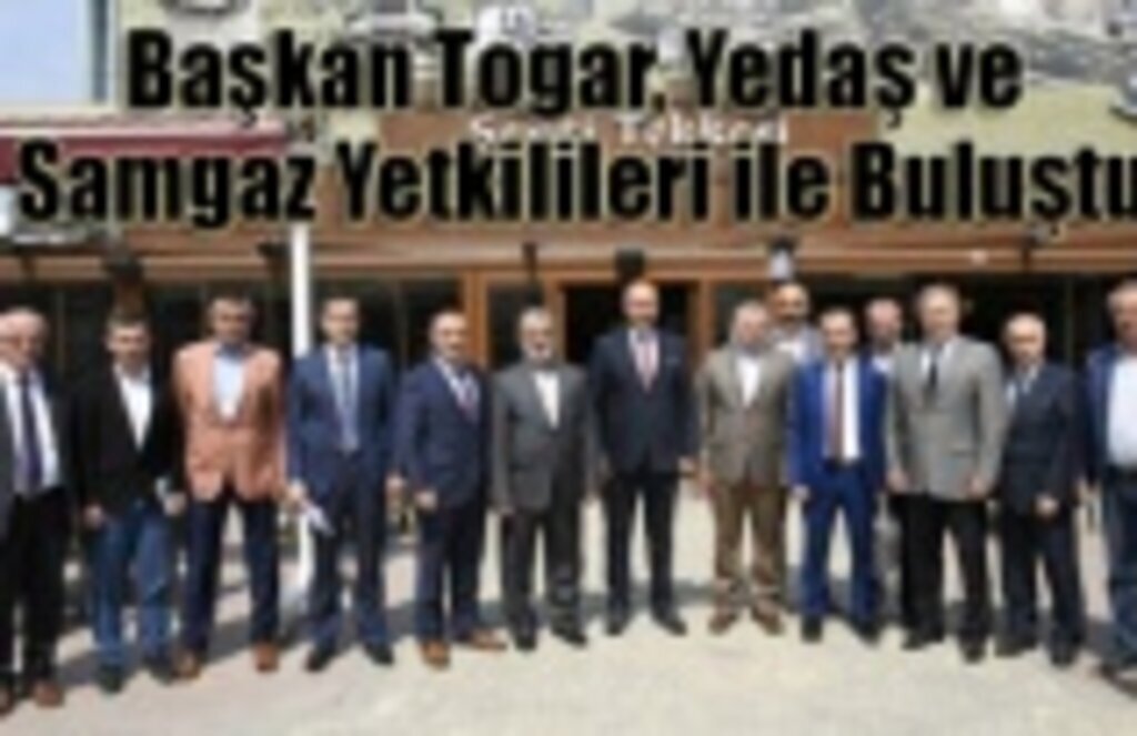 Başkan Togar, Yedaş ve Samgaz Yetkilileri ile Buluştu