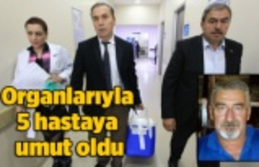 İsmail Onur 5 kişiye hayat verdi