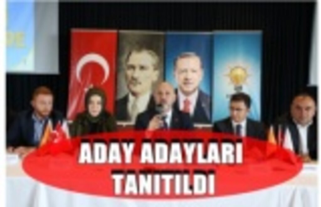 Samsun Milletvekili Aday Adayları Tanıtıldı