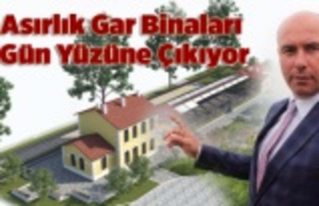 Tekkeköy'de Asırlık Gar Binaları Gün Yüzüne Çıkıyor