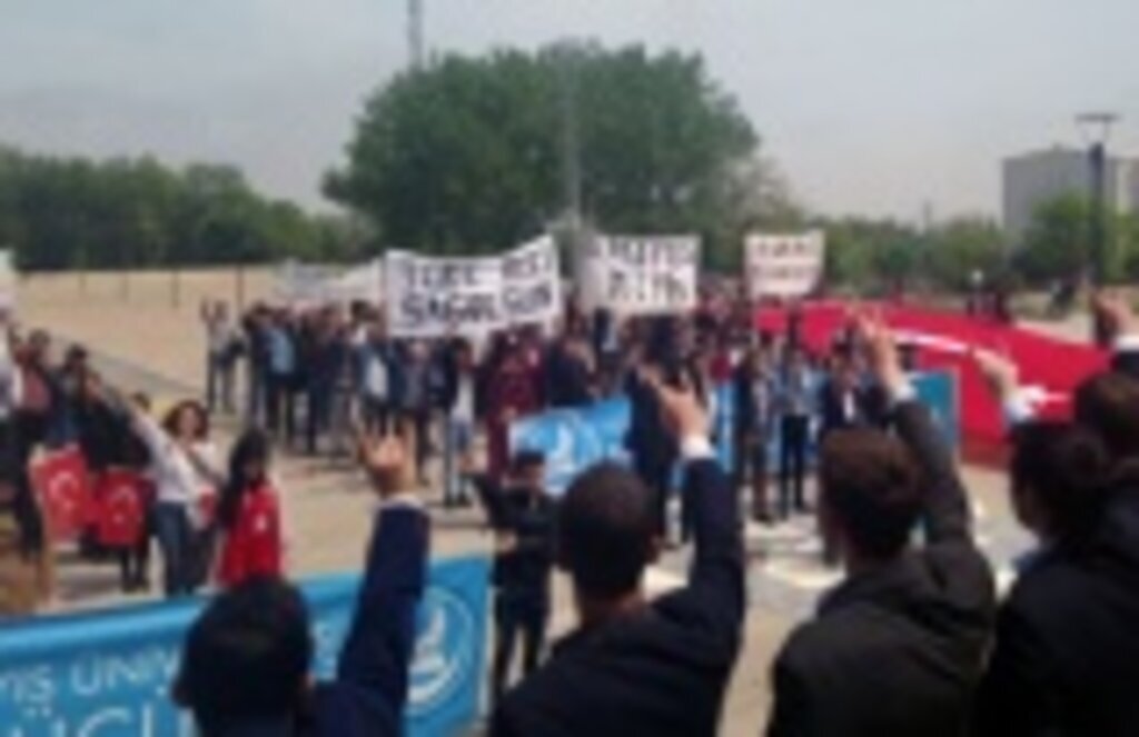 Ülkücüler Samsun'da yürüdü!