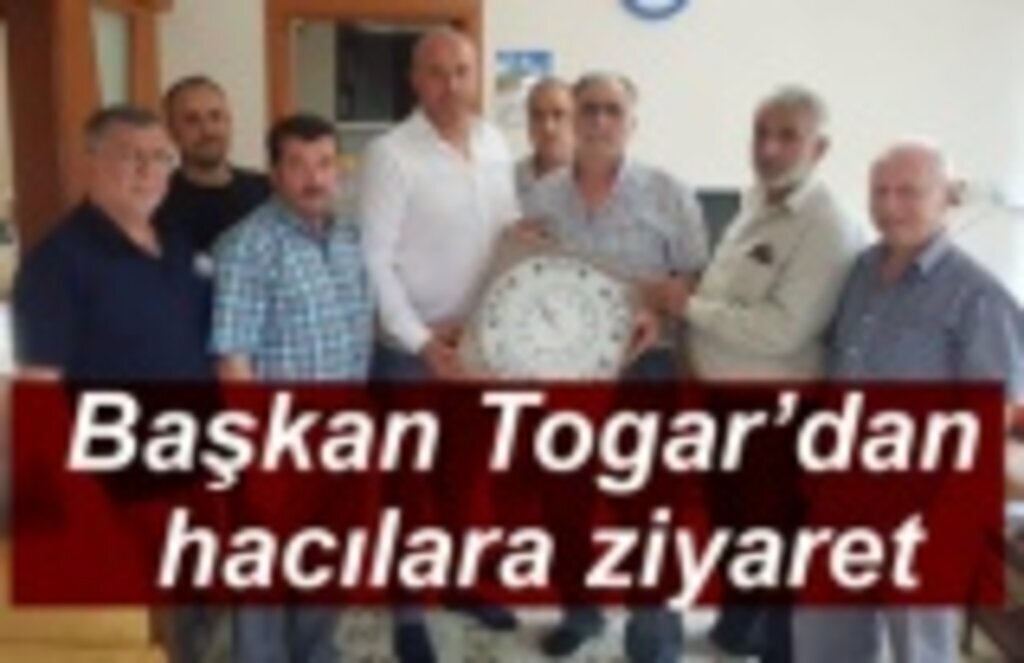 Başkan Togar Hacıların Hayır Duasını Aldı