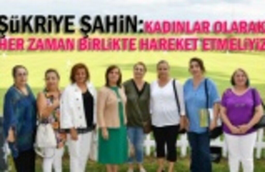 Samsun'da kadın dayanışması