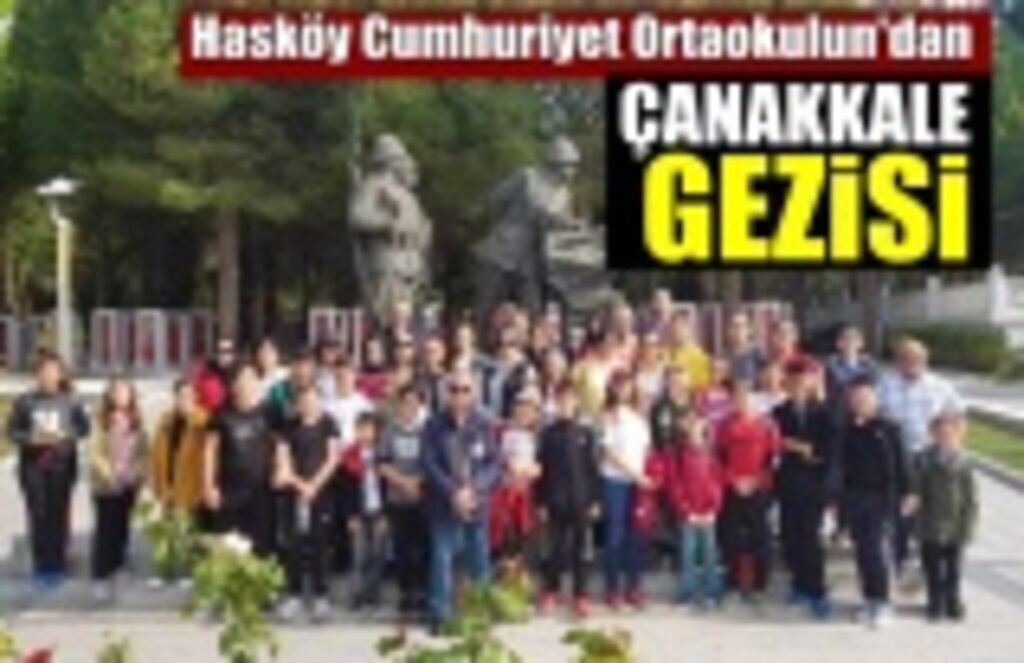 Hasköy Cumhuriyet Ortaokulu Öğrencilerinden Anlamlı Gezi