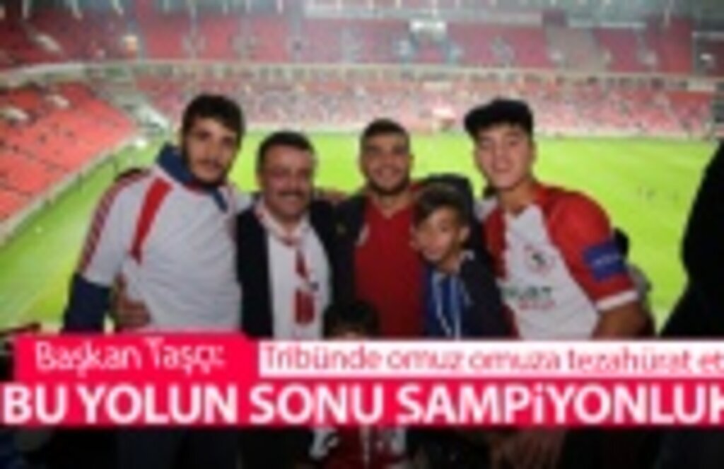 Taşçı : Bu yolun sonu şampiyonluk