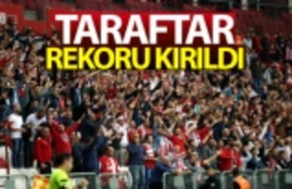 Yılport Samsunspor Taraftarı rekor kırdı