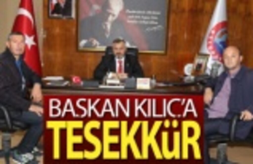 19 Mayıslılardan Başkan Kılıç'a Teşekkür