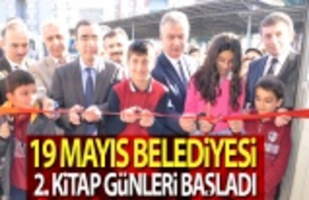 19 Mayıs Belediyesi 2. Çocuk Kitapları Günleri Başladı