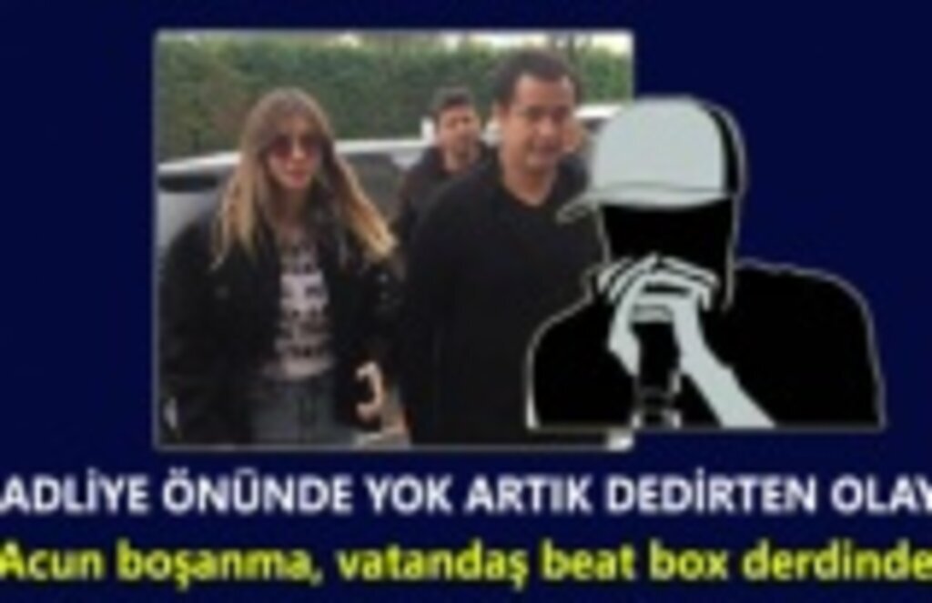 Acun boşanma, vatandaş beat box derdinde!