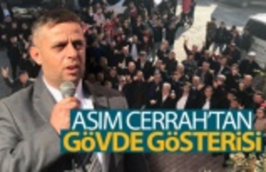 Asım Cerrah’tan Gövde Gösterisi