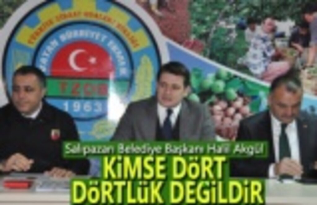 Başkan Akgül: Kimse Dört Dörtlük Değildir