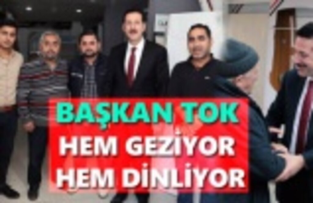 Başkan Erdoğan Tok mahalle mahalle geziyor