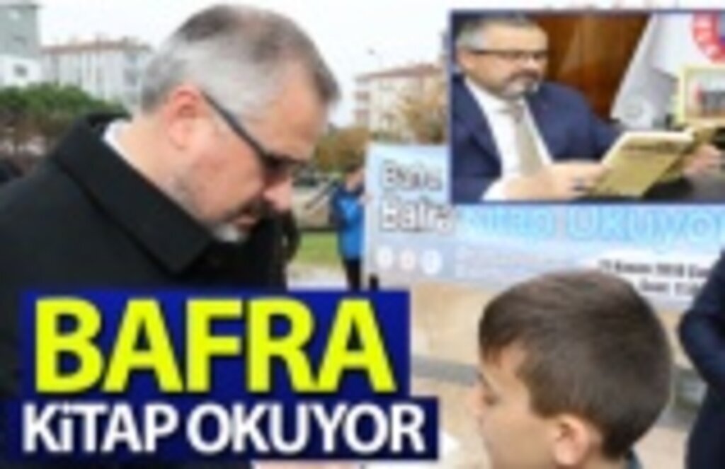 Başkan Kılıç'tan Bafra Kitap Okuyor Etkinliğine Destek