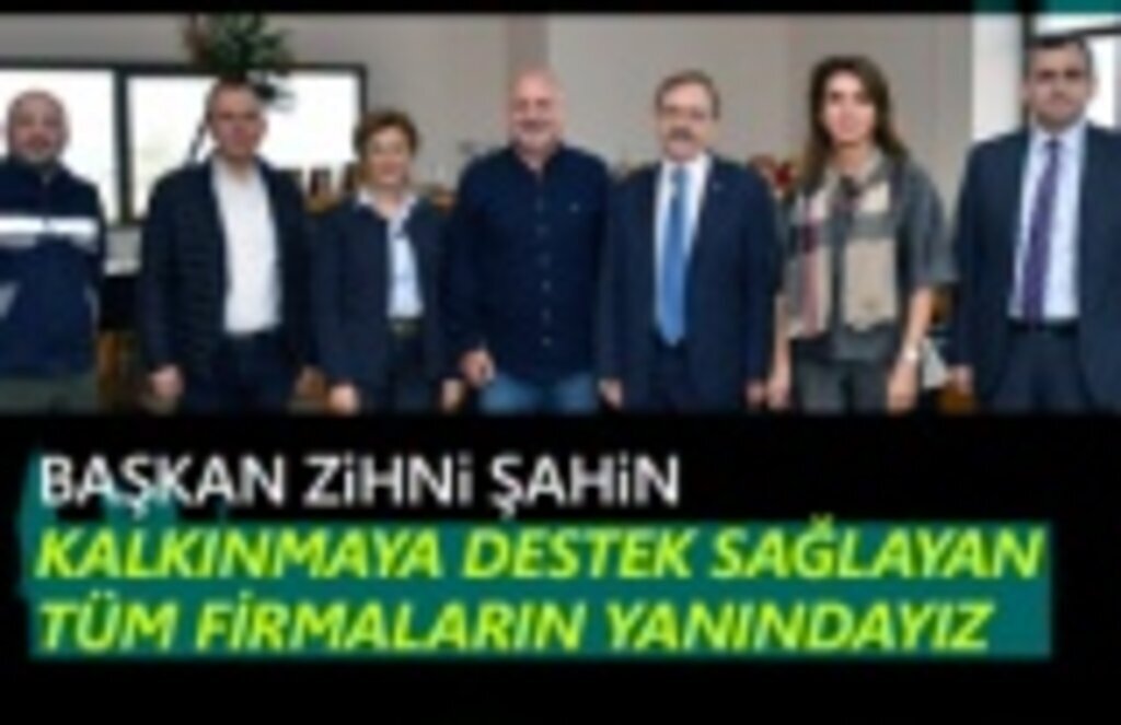 Başkan Şahin'den Samsun Makine Sanayi'ye ziyaret