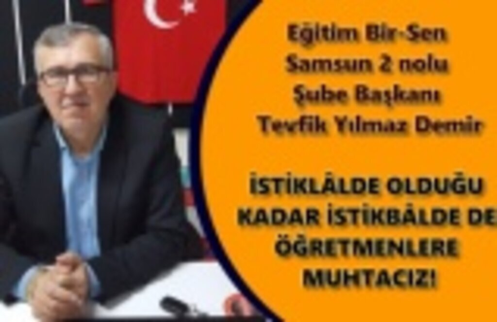 Başkan Tevfik Yılmaz Demir'den öğretmenler günü mesajı