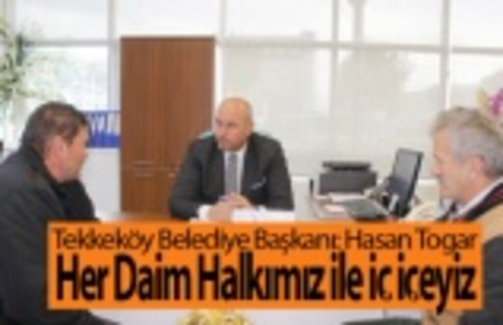 Başkan Togar Halk Günleri Köprü Vazifesi Görüyor