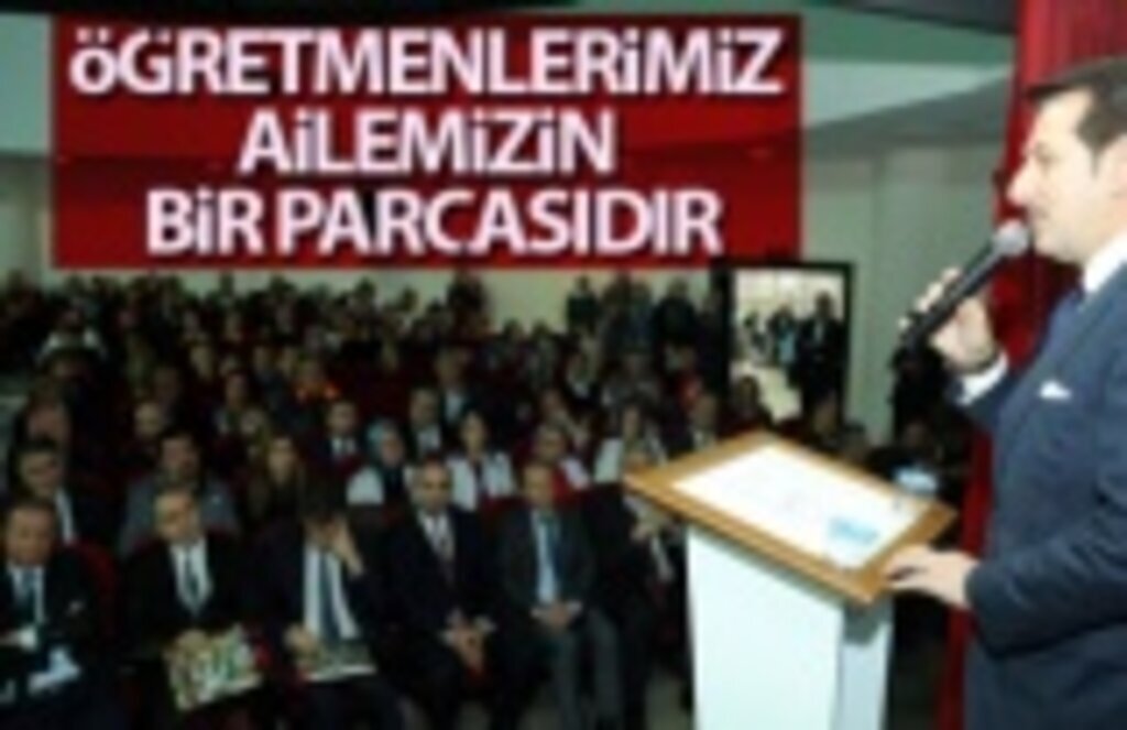 Başkan Tok'tan İlkadımlı Öğretmenlere Çiçek