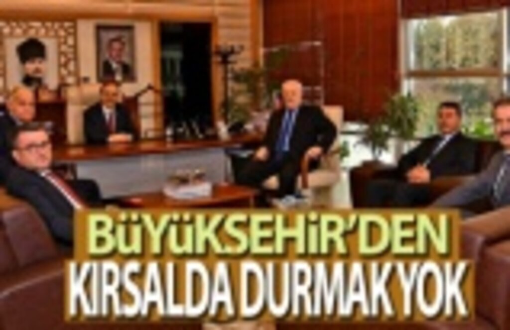 Başkan Zihni Şahin SASKİ'de