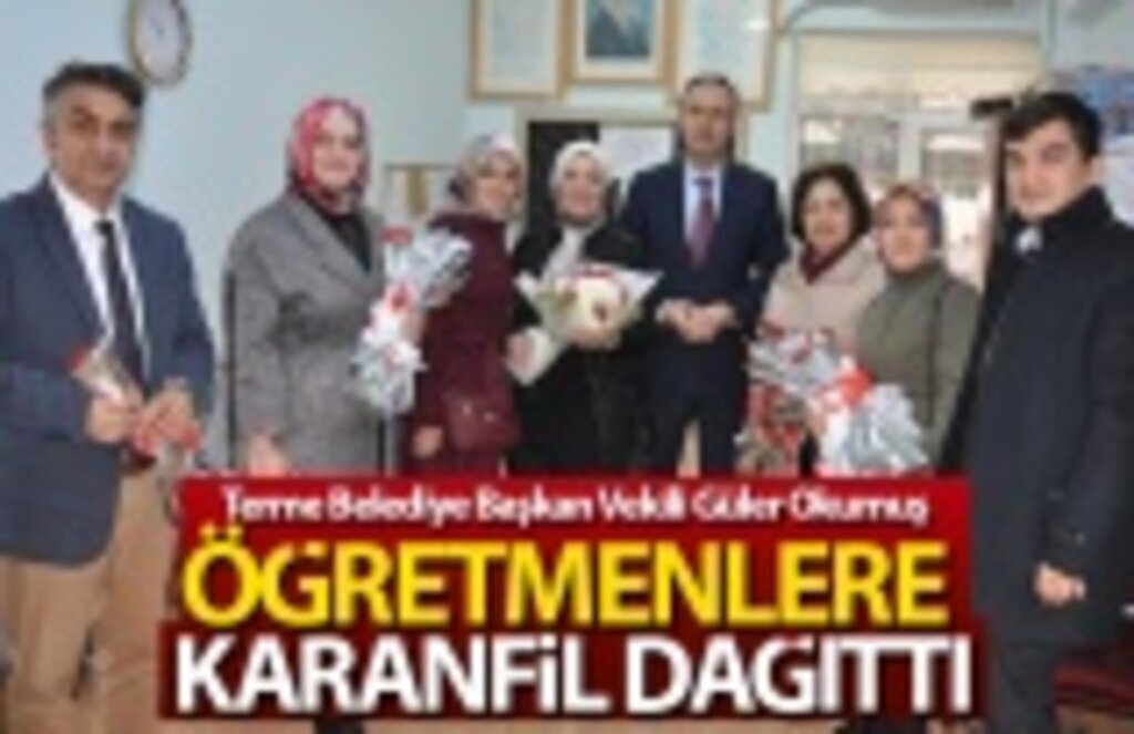 Başkan vekili Okumuş’tan öğretmenler günü ziyaretleri