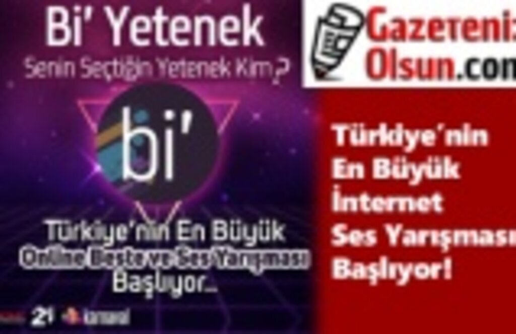 Bi yetenek yarışması hakkında açıklama yapıldı!