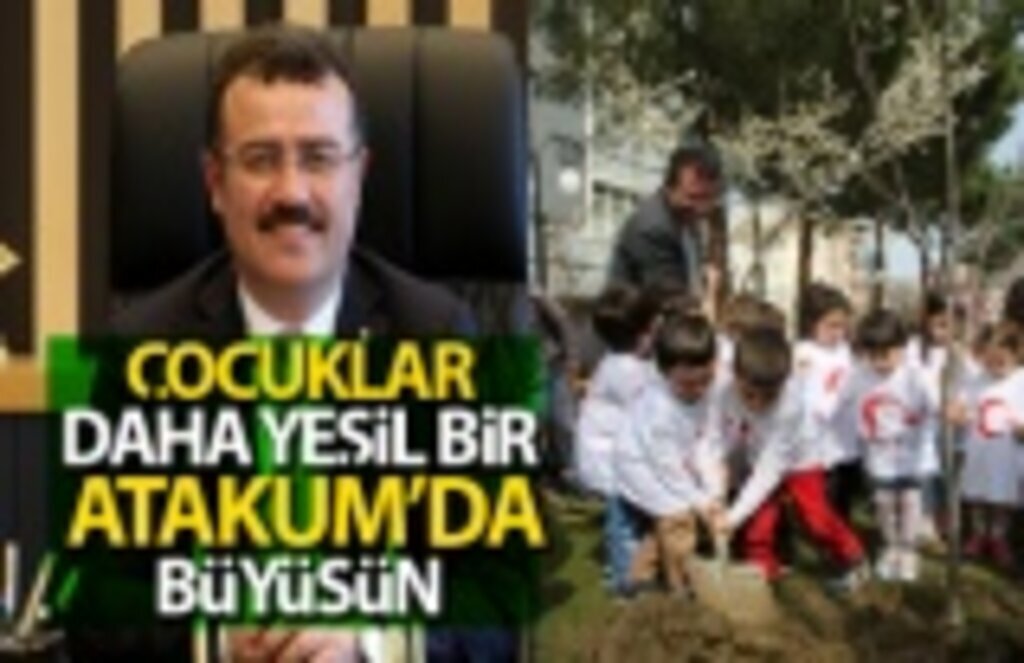 Atakum’da her eve bir ağaç... daha Yeşil Atakum için