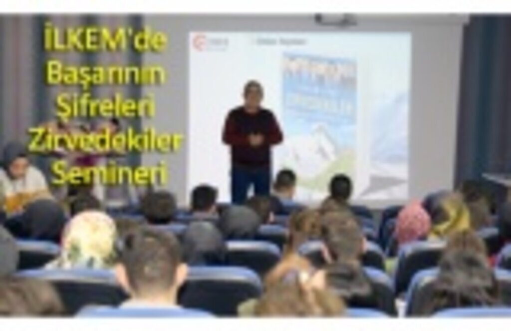 Erdem Erol'dan İLKEM'de Seminer