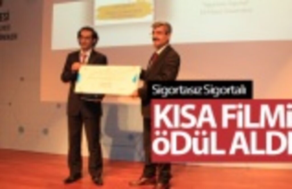 İletişim Fakültesine Sigortasız Sigortalı Kısa Filmi İle Birincilik Ödülü
