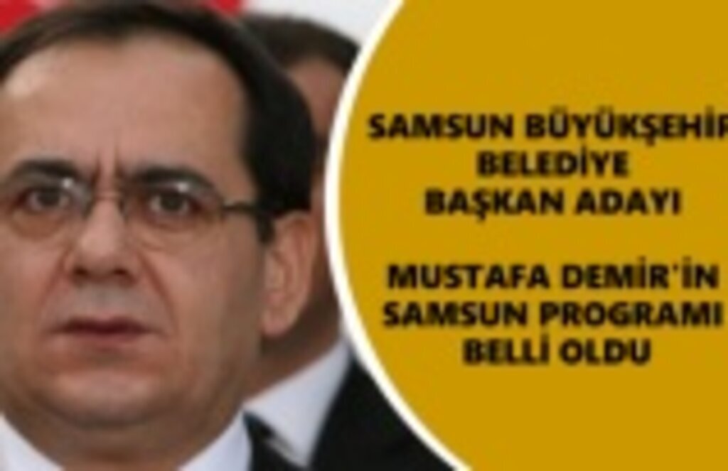 Mustafa Demir'e Havza'da karşılama yapılacak