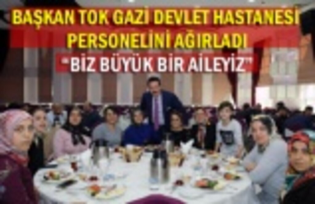 Sağlıkçılardan Başkan Tok'a teşekkür