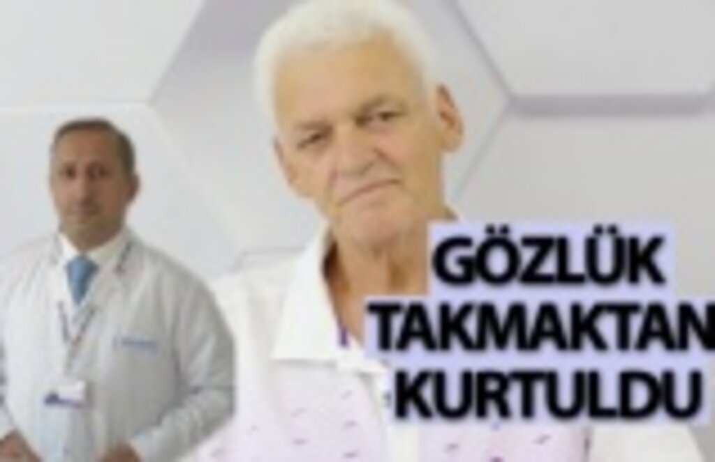 Samsun Büyük Anadolu Hastanesine geldi.. Gözlüklerinden Kurtuldu