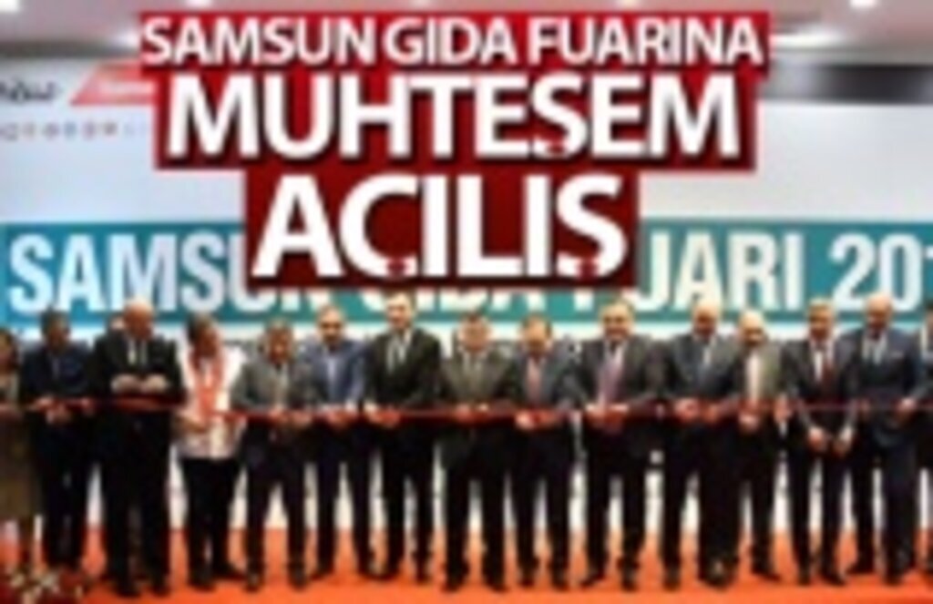 Samsun Gıda Fuarına Büyük İlgi