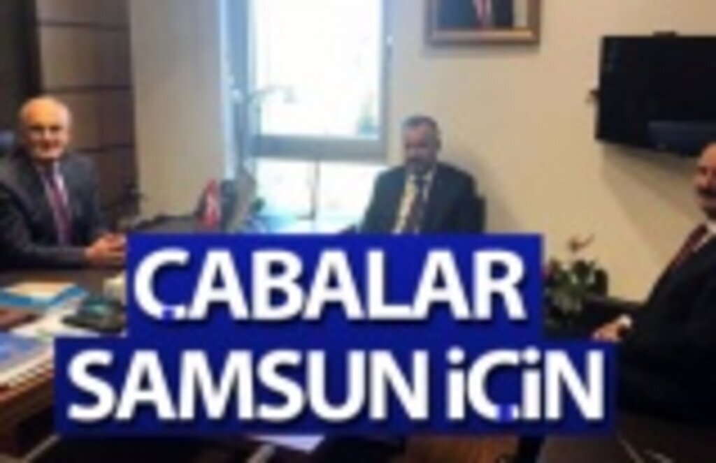 Samsun için en iyi ne yapabiliriz sorusu sürekli aklımızda