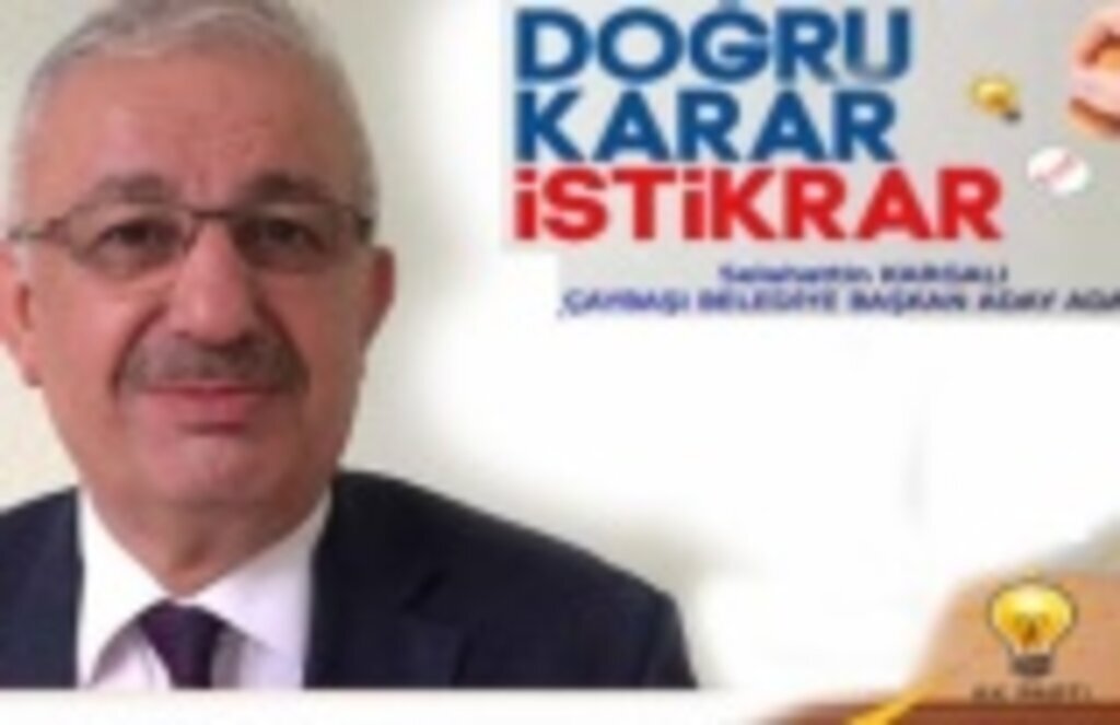Selahattin Kargalı Çaybaşı Belediye Başkan A. Adayı