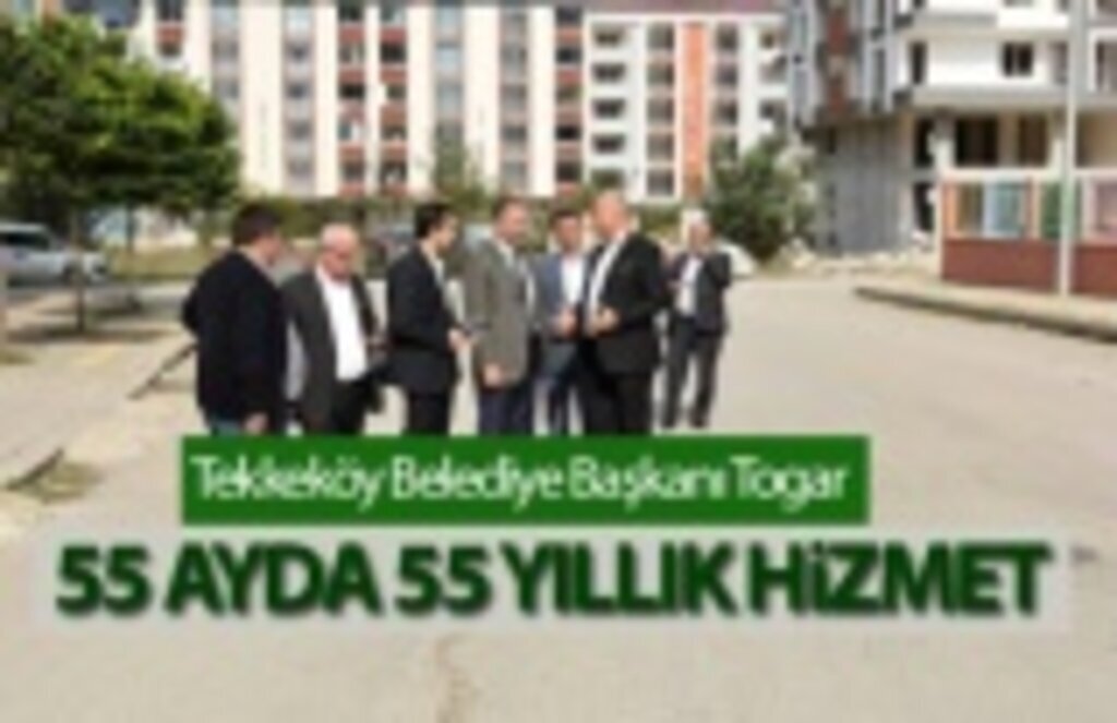 Tekkeköy’de Çalışmalar Dur Durak Bilmiyor