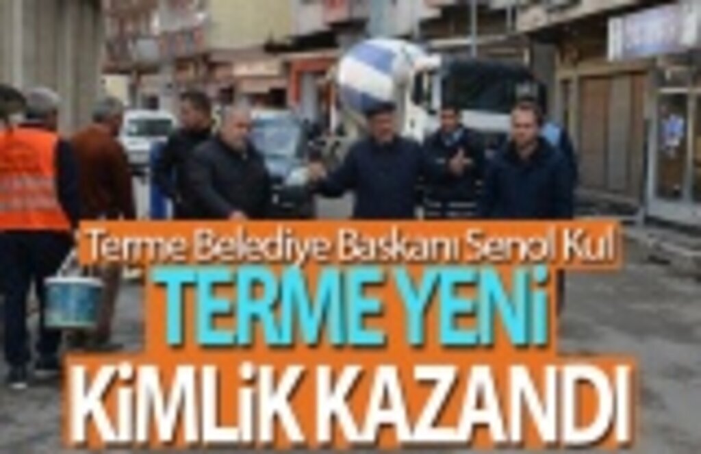 Terme baskı beton çalışmalarına hız verdi