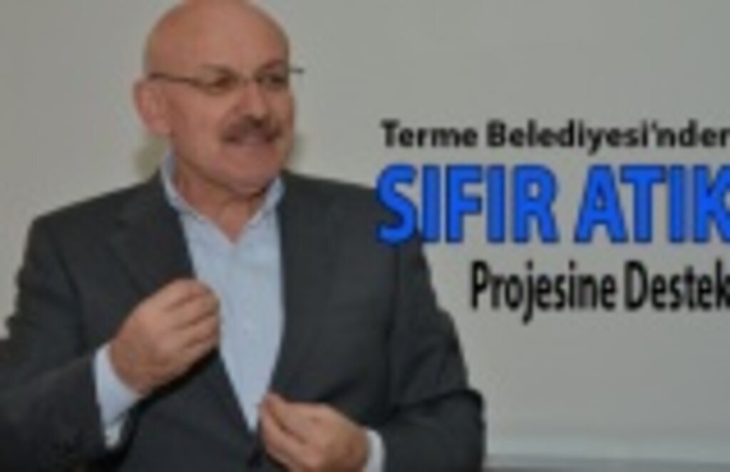 Terme’de geri dönüşüm kutuları dağıtıldı