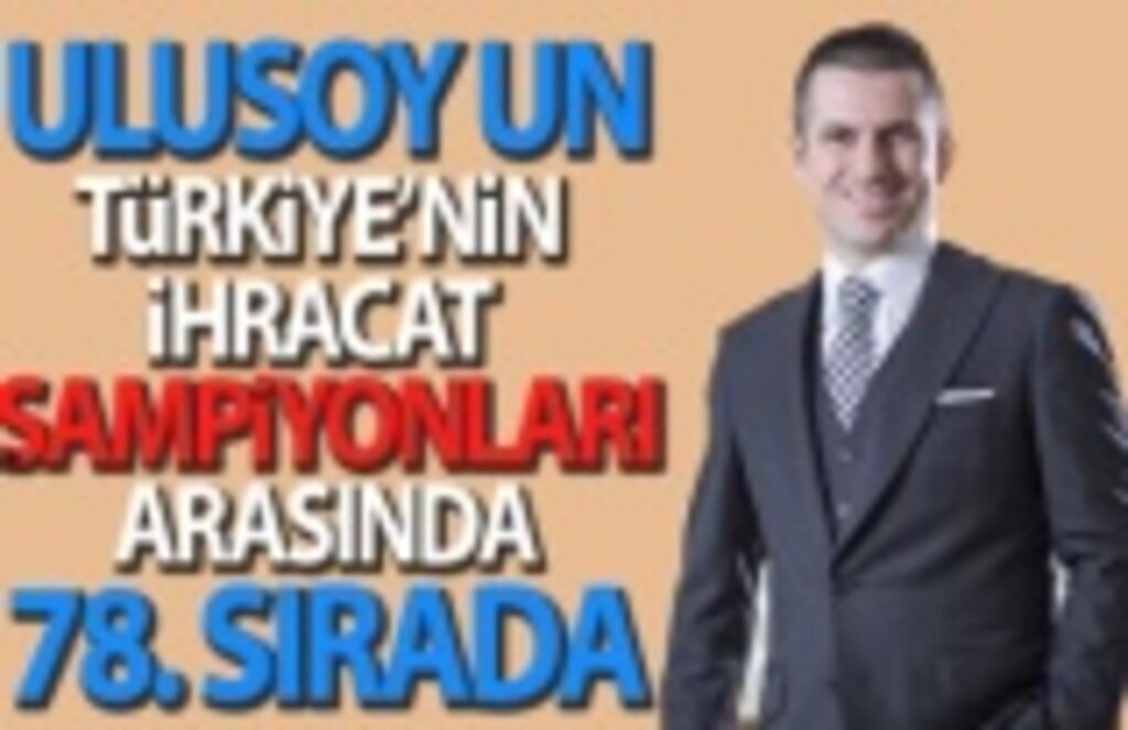 Ulusoy Un Türkiye Şampiyonları Arasında Yerini Aldı