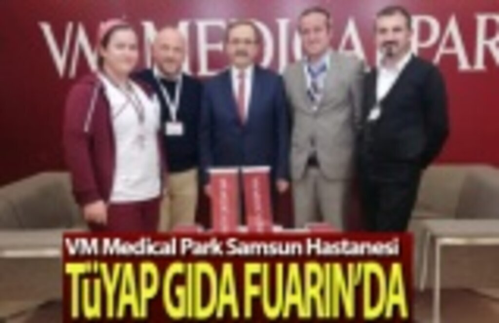 VM Medical Park Samsun Hastanesi standı TÜYAP'da ilgi gördü