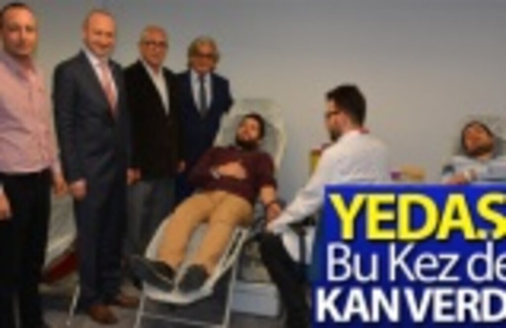YEDAŞ Çalışanları Kızılay’a Kan ve Kök Hücre Bağışında Bulundu