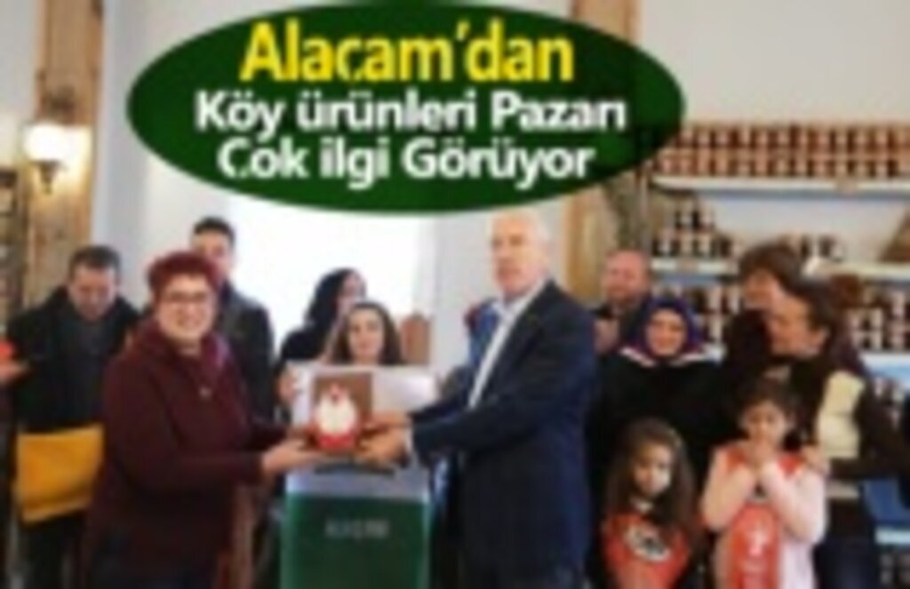 Alaçamdan Köy Ürünleri Pazarına Rağbet Gün Geçtikçe Artıyor