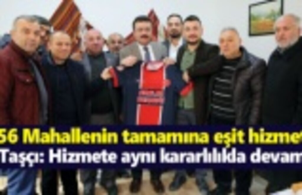 Atakum'da her mahalleye eşit hizmet gidiyor