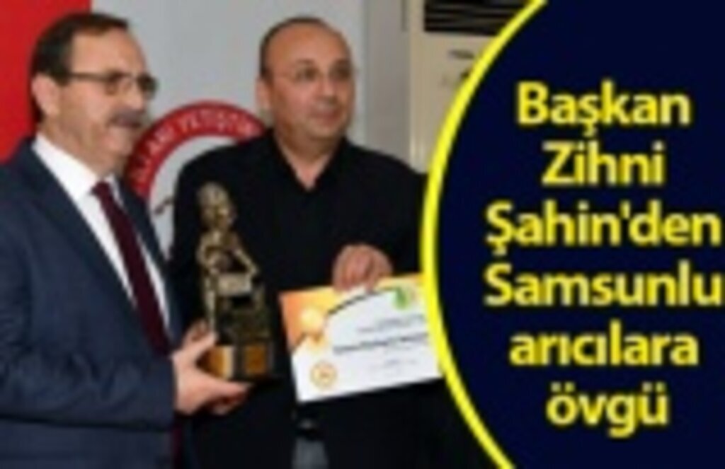Başkan Zihni Şahin Arıcıların misafiri oldu