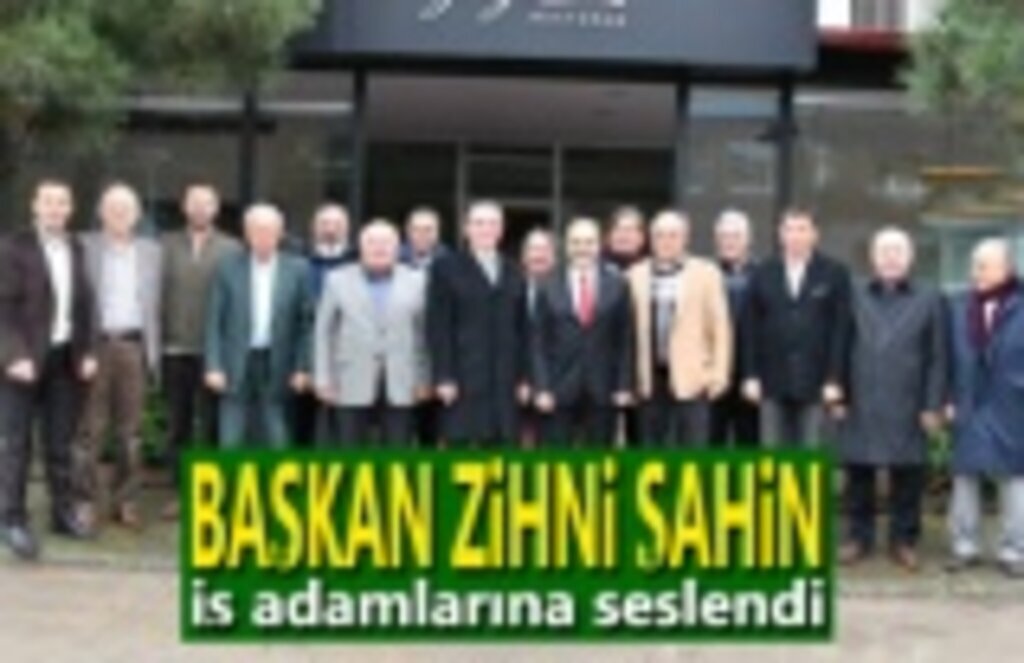 Başkan Zihni Şahin: Elimizi taşın altına koyduk