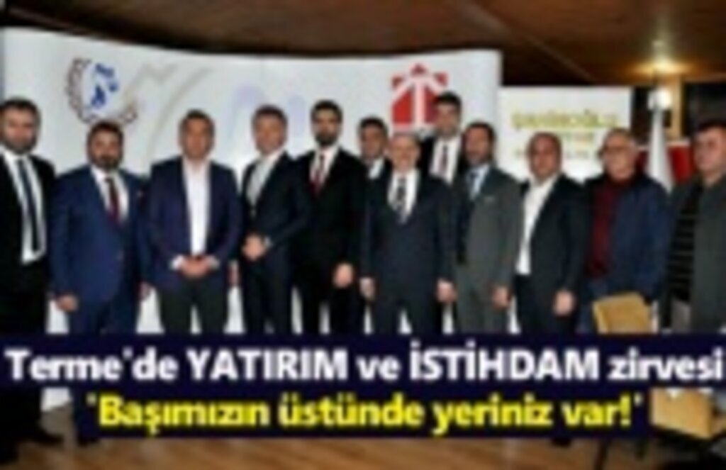 Genç İşadamları Terme'de buluştu