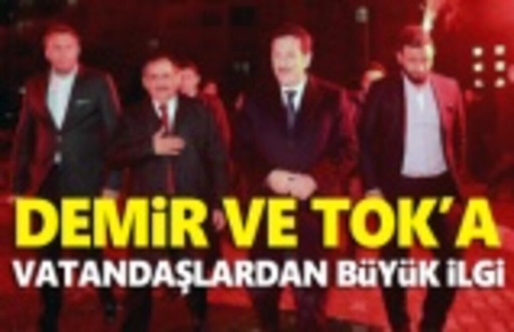 İlkadım'da Demir ve Tok'a büyük coşku