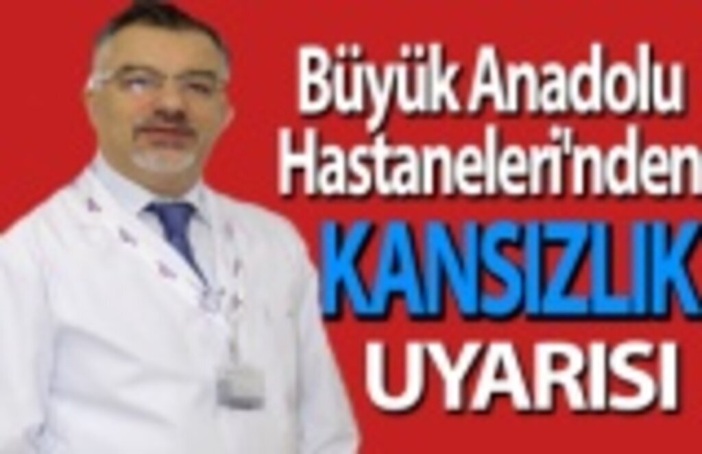 Kansızlık ciddi bir hastalığın habercisi olabilir