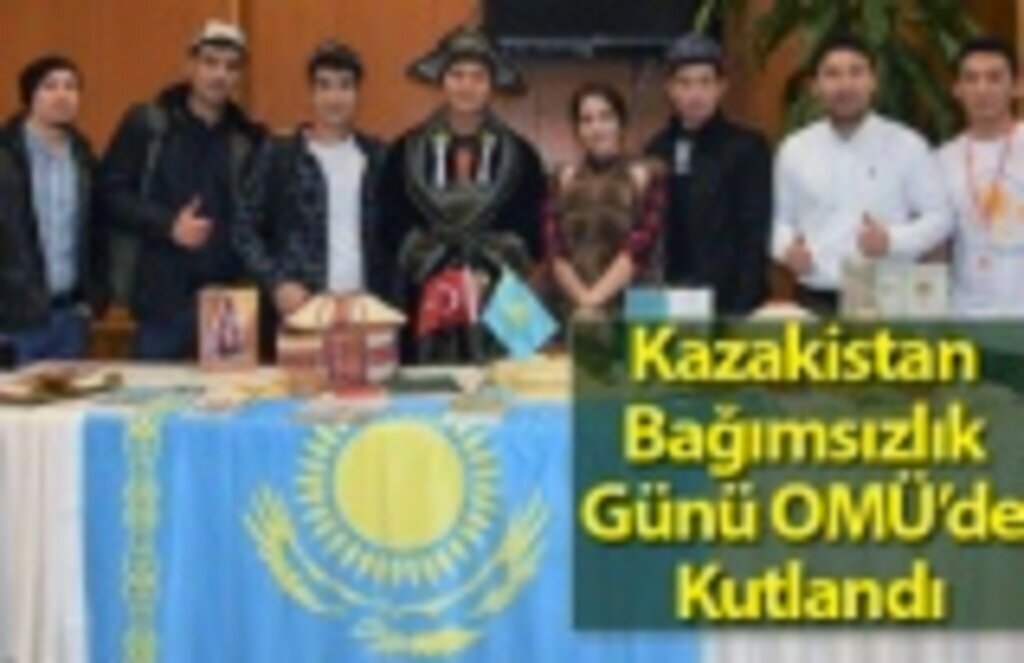 Kazakistan Bağımsızlık Günü Samsun'da Kutlandı